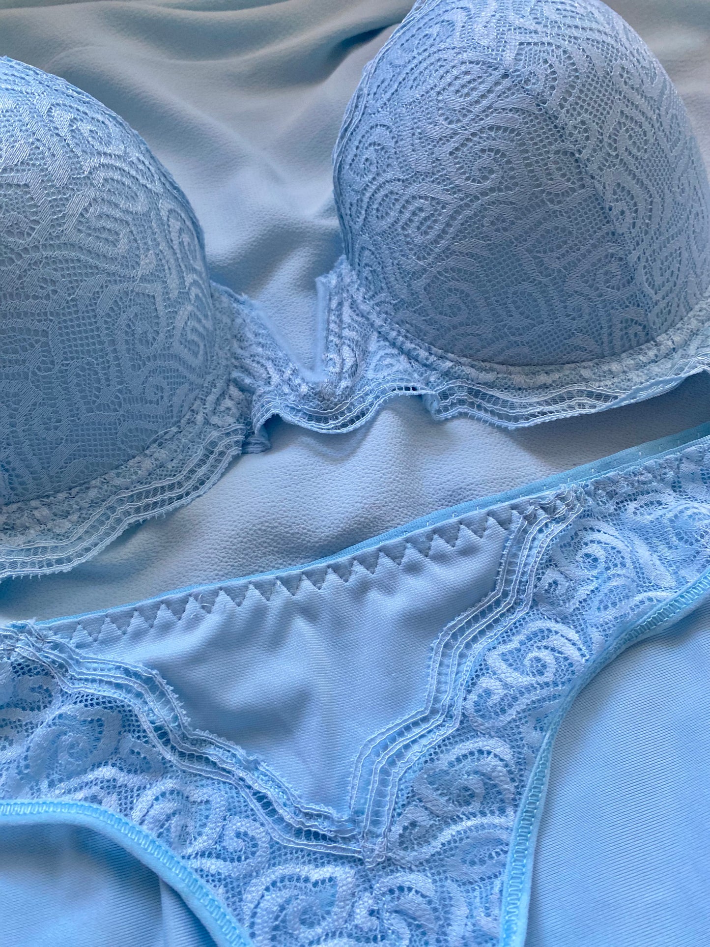 Mavi İç Çamaşırı Takımı